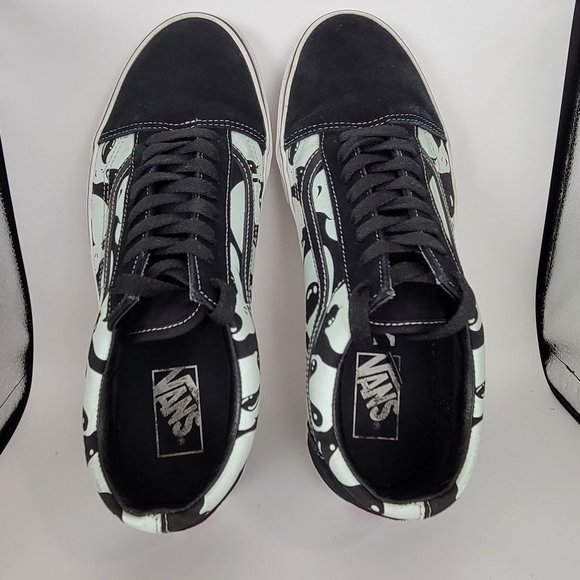 Vans SK8 Old Skool Classic Alien Ghosts Glow in the Dark Men\'s 508731 US Size 10 main image 6